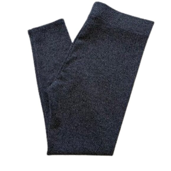 Lou & Grey Marled Black Ponte Pants Leggings - Large - Picture 3 of 6